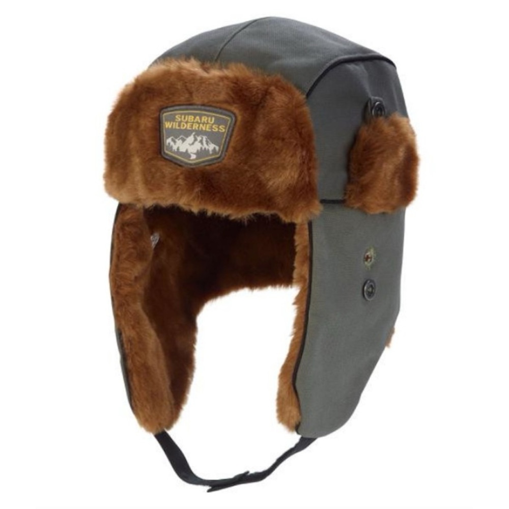 Genuine Subaru Logo Wilderness Trapper Cap Hat Impreza STI WRX Forester Outback